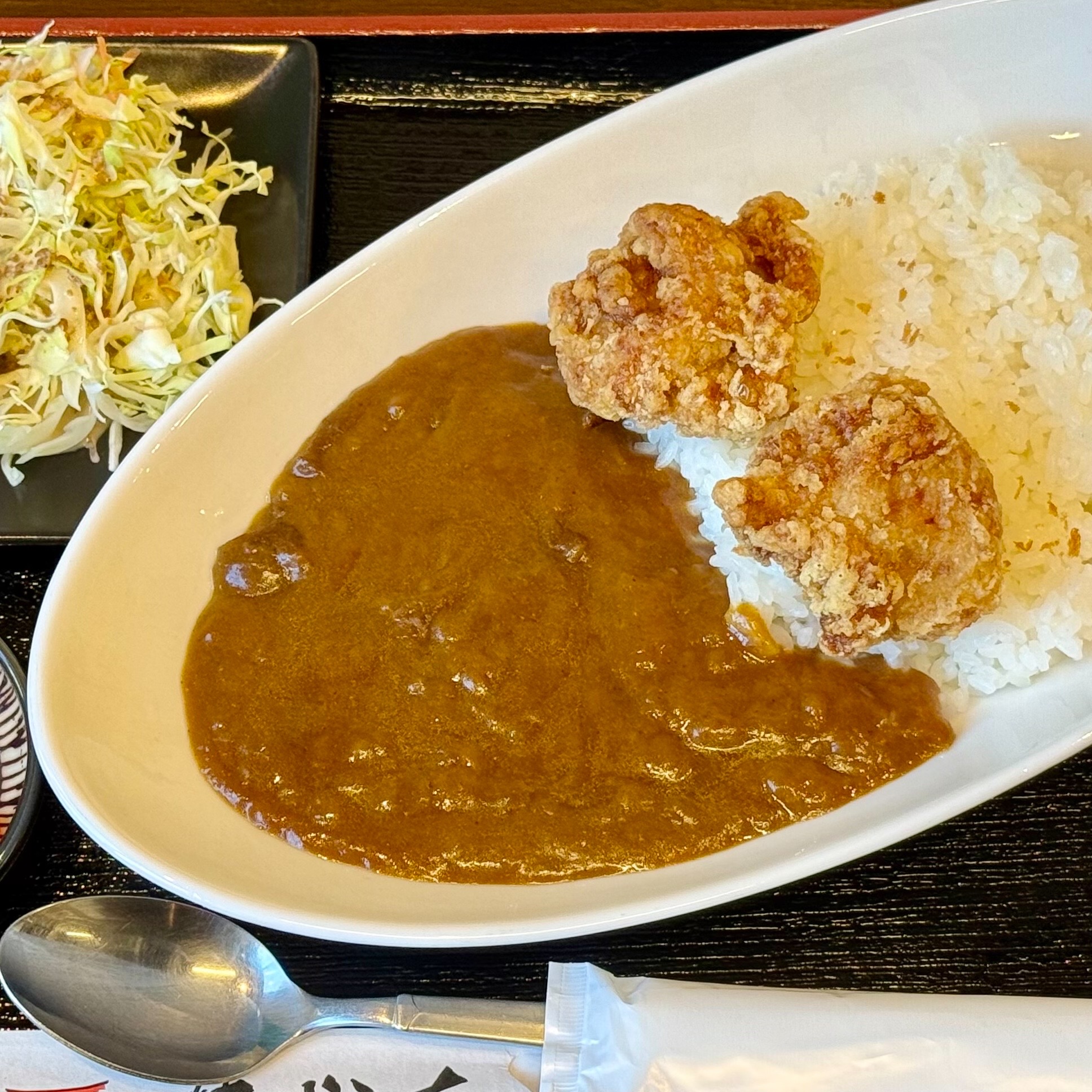 Karaage (Japanese Fried Chicken) Curry