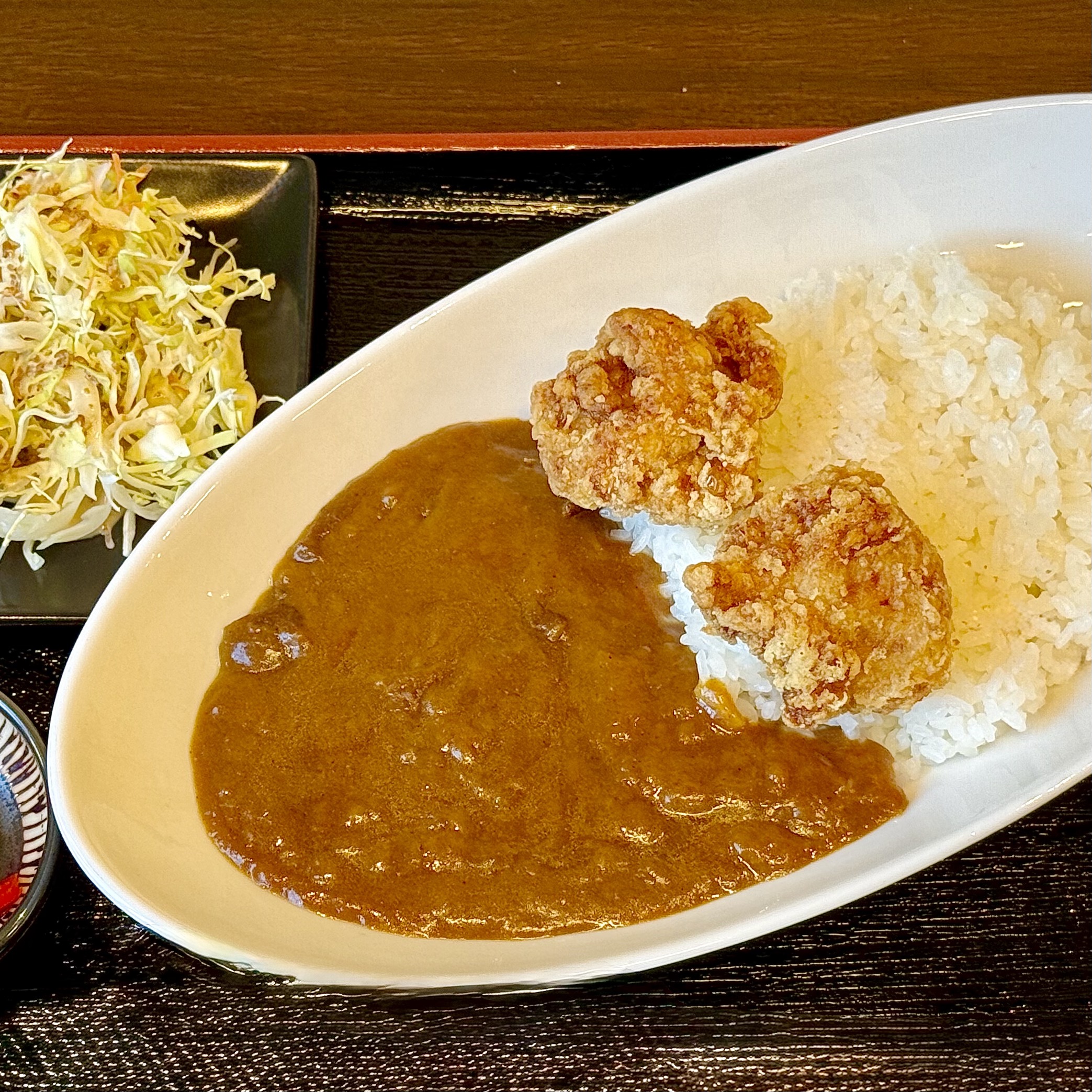 Karaage (Japanese Fried Chicken) Curry