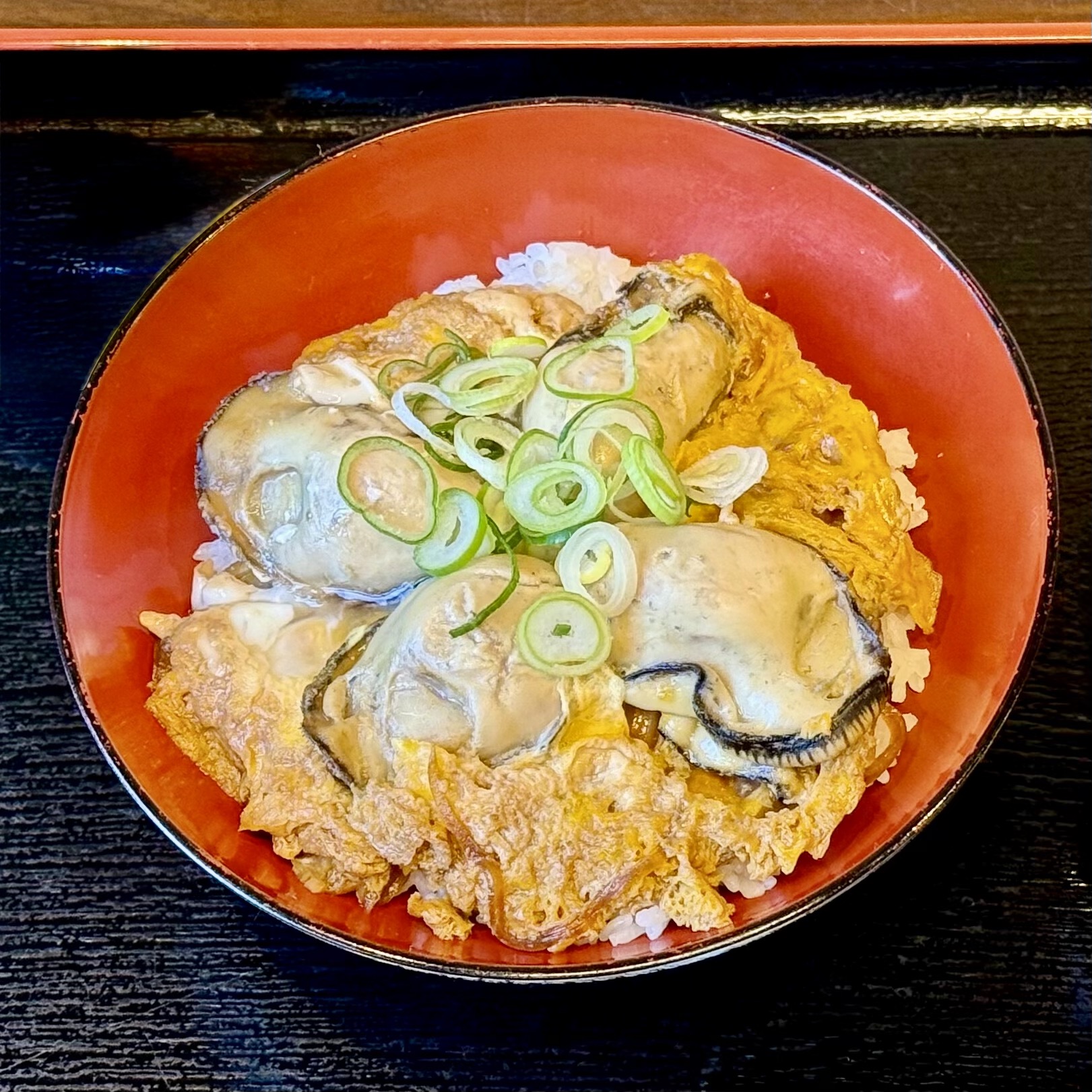 Oyster and Egg Rice Bowl
